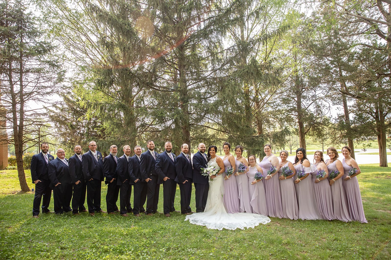 spring wedding in Missouri